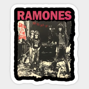 rock n ramones Sticker